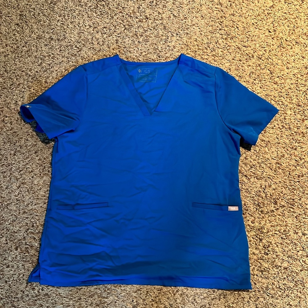 FIGS, Scub top, electric blue